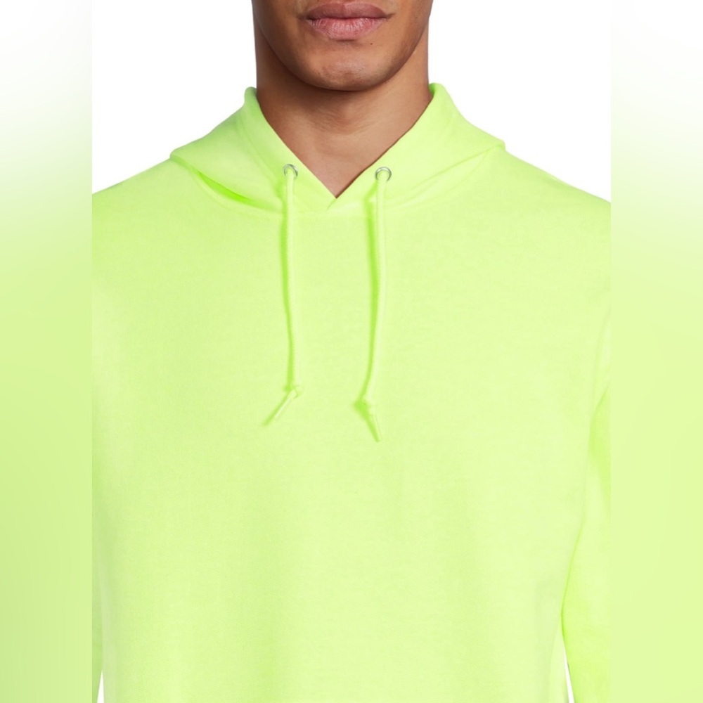 Athletic Works Men's Fleece Pullover Hoodie Sweatshirt - Picture 4 of 5